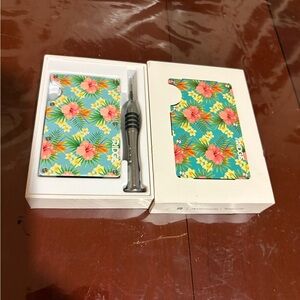 Ridge Slim RFID Blocking Wallet w/Money Clip Tropical Original Box